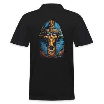Pharaon égyptien super cool et funky - Polo Homme - noir - Dos - Kai (181cm)