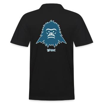 Une créature des montagnes - Polo Homme - noir - Dos - Kai (181cm)