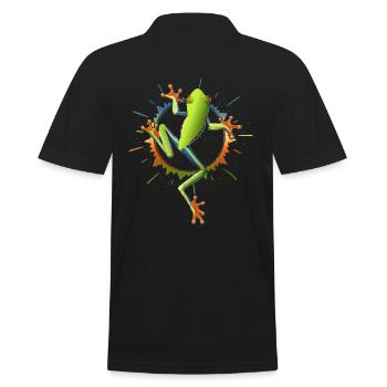 Frosch - Polo Homme - noir - Dos - Kai (181cm)