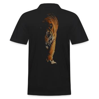 Tigre - Polo Homme - noir - Dos - Kai (181cm)