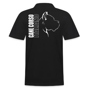 CANE CORSO ITALIANO Profil Chiens Wilsigns - Polo Homme - noir - Dos - Kai (181cm)