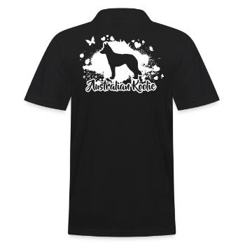 Chiens Koolie australiens race de chien Wilsigns - Polo Homme - noir - Dos - Kai (181cm)