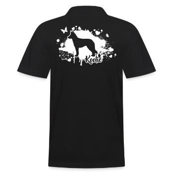 Koolie Chiens Race de chien Wilsigns - Polo Homme - noir - Dos - Kai (181cm)