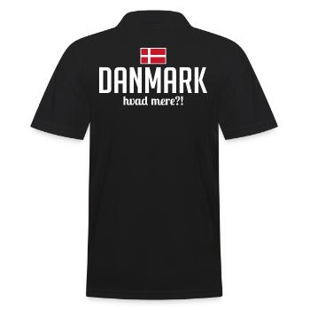 Danmark hvad simple dicton vacances Danemark - Polo Homme - noir - Dos - Kai (181cm)