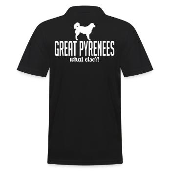 Grandes Pyrénées Quoi d’autre Chiens Dire Wilsigns - Polo Homme - noir - Dos - Kai (181cm)