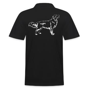peuplement en Nouvelle-Écosse Canard Retriever Péage - Polo Homme - noir - Dos - Kai (181cm)