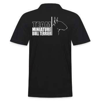 TEAM Miniature Bull Terrier Chien Chien Wilsigns - Polo Homme - noir - Dos - Kai (181cm)