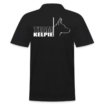 ÉQUIPE Kelpie Dogs Chiens de troupeau de chiens Wilsigns - Polo Homme - noir - Dos - Kai (181cm)