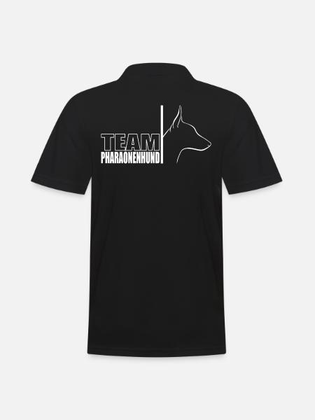 TEAM Pharaoh Dog Dog Wilsigns - Men's Polo Shirt - black