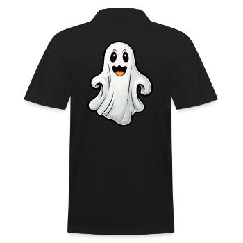 Design d’Halloween effrayant pour la prochaine fête - Polo Homme - noir - Dos - Kai (181cm)