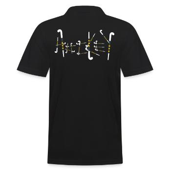 bâtons de hockey sur gazon - Polo Homme - noir - Dos - Kai (181cm)