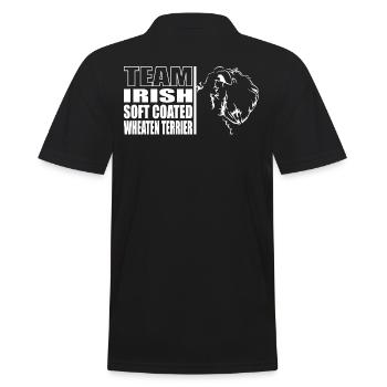 TEAM Irish Soft-Coated Wheaten Terrier Wilsigns - Polo Homme - noir - Dos - Kai (181cm)