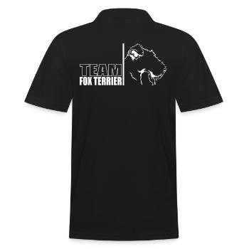 TEAM Fox Terrier Chien Chien Wilsigns - Polo Homme - noir - Dos - Kai (181cm)
