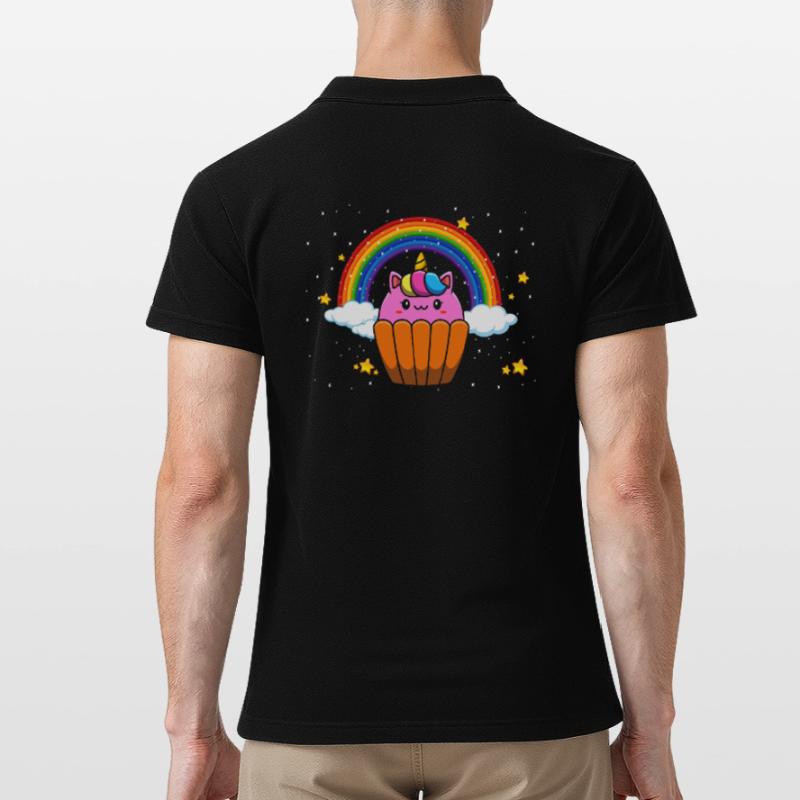 Einhorn Cupcake Für Bäcker Oder Backfans Männer Poloshirt
