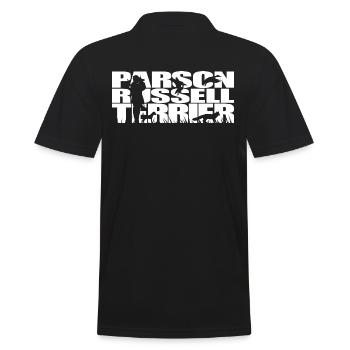 Parson RUSSELL TERRIER Chien de chasse Wilsigns chiens de chasse - Polo Homme - noir - Dos - Kai (181cm)