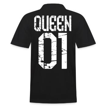 118 Queen 01 - Polo Homme - noir - Dos - Kai (181cm)