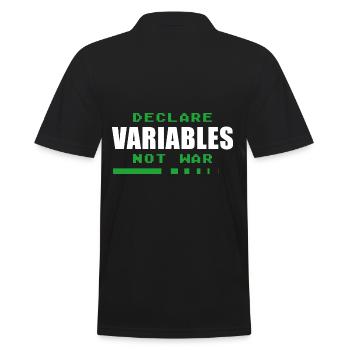 Programmeur Geek Programmeur Programmeur Informatique Codeur L - Polo Homme - noir - Dos - Kai (181cm)
