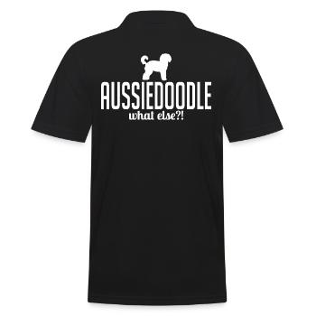 Aussiedoodle quoi d’autre Hundespruch Hunde Wilsigns - Polo Homme - noir - Dos - Kai (181cm)