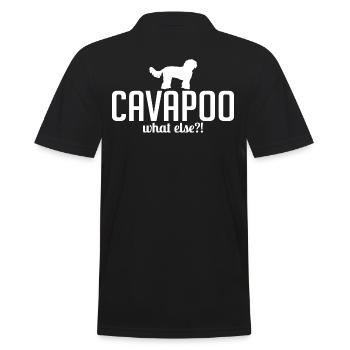 Cavapoo quoi d’autre chien disant chiens Wilsigns - Polo Homme - noir - Dos - Kai (181cm)