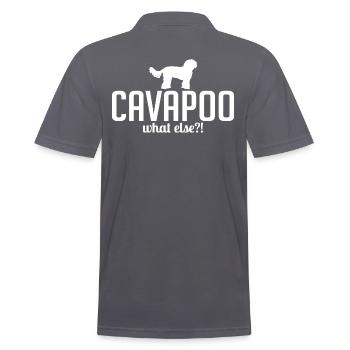 Cavapoo quoi d’autre chien disant chiens Wilsigns - Polo Homme - charbon - Dos - Nico (186cm)