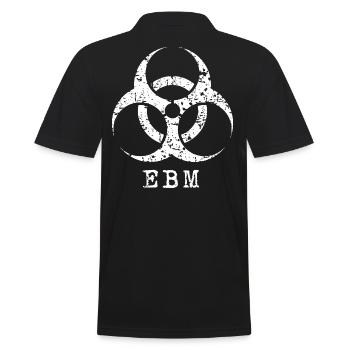 EBM - Polo Homme - noir - Dos - Kai (181cm)