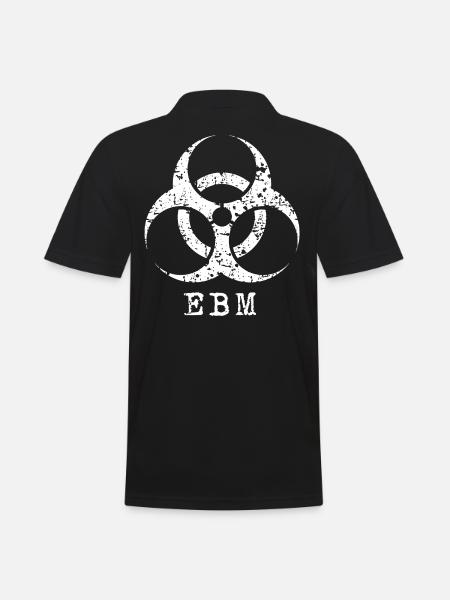 EBM - Polo Homme - noir