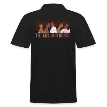 The Melanin Bundle For Proud African Americans - Men's Polo Shirt - black - Back - Kai (181cm)