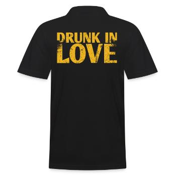 Drunk In Love Marriage Draft Pour - Polo Homme - noir - Dos - Kai (181cm)