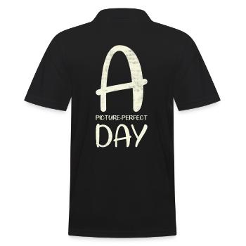 Un design de mariage de jour parfait pour la mariée - Polo Homme - noir - Dos - Kai (181cm)