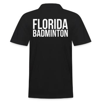 Badminton de Floride pour les joueurs de badminton ou - Polo Homme - noir - Dos - Kai (181cm)