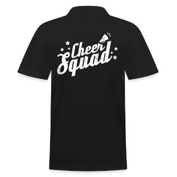 Cheer Squad Design Für Cheerleader Cheer Girls - Männer Poloshirt - Schwarz - Hinten - Kai (181cm)