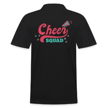 Cheer Squad Design Für Cheerleader Cheer Girls - Männer Poloshirt - Schwarz - Hinten - Kai (181cm)
