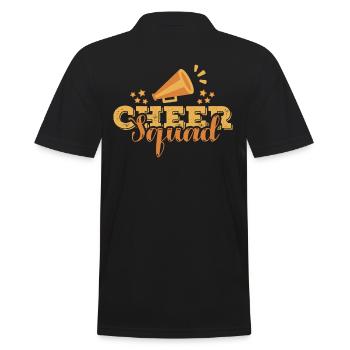 Cheer Squad Design Für Cheerleader Cheer Girls - Männer Poloshirt - Schwarz - Hinten - Kai (181cm)
