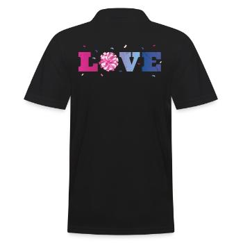 Love Design pour les pom-pom girls Cheer Girls - Polo Homme - noir - Dos - Kai (181cm)