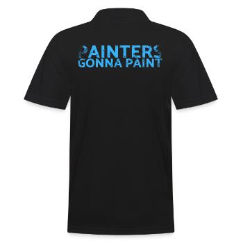 Devenir peintre Design de peinture pour peintres - Polo Homme - noir - Dos - Kai (181cm)