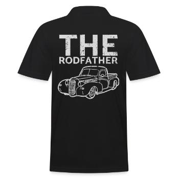 Le design Rodfather pour les fans de voitures classiques - Polo Homme - noir - Dos - Kai (181cm)