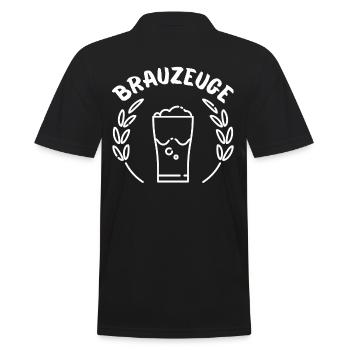 Buveur de bière Brewware - Polo Homme - noir - Dos - Kai (181cm)