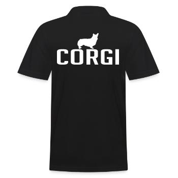 Corgi Race de chien Chiens Wilsigns - Polo Homme - noir - Dos - Kai (181cm)