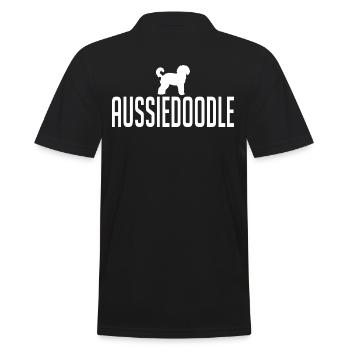 Aussiedoodle Races de chiens Chiens Wilsigns - Polo Homme - noir - Dos - Kai (181cm)