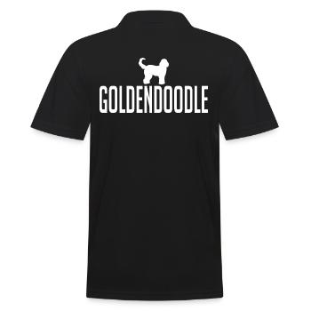 Goldendoodle Races de chiens Chiens Doodle Wilsigns - Polo Homme - noir - Dos - Kai (181cm)