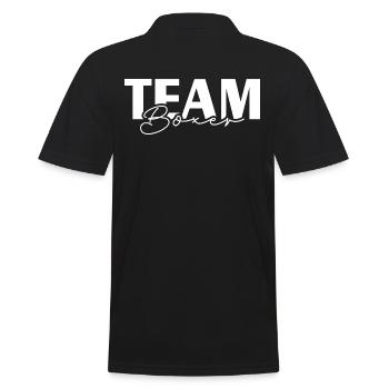 TEAM BOXER Dogs Dog Wilsigns IGP Dog Sports - Men's Polo Shirt - black - Back - Kai (181cm)