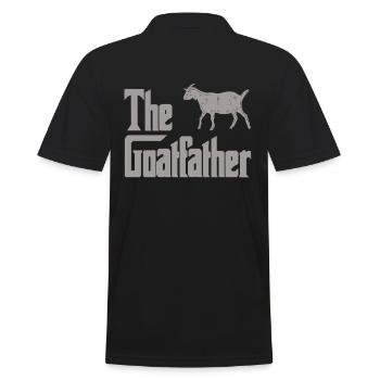 Le bouc - chèvre - Polo Homme - noir - Dos - Kai (181cm)