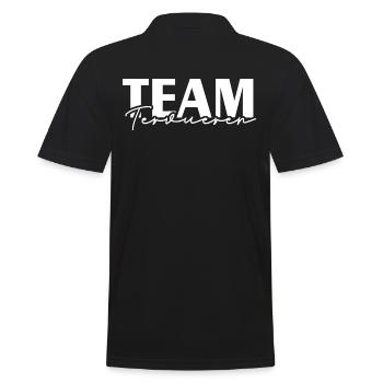 TEAM TERVUREN Dogs IGP Dog Sport Wilsigns - Men's Polo Shirt - black - Back - Kai (181cm)