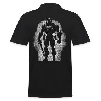 Robot tueur Robot tueur - Polo Homme - noir - Dos - Kai (181cm)