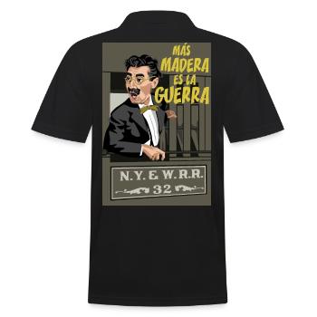 GROUCHO Plus Bois - Polo Homme - noir - Dos - Kai (181cm)
