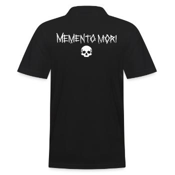 Memento Mori - Polo Homme - noir - Dos - Kai (181cm)