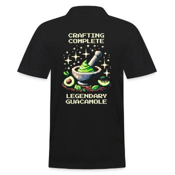 Guacamole légendaire | Artisanat avec Avocado XP - Polo Homme - noir - Dos - Kai (181cm)