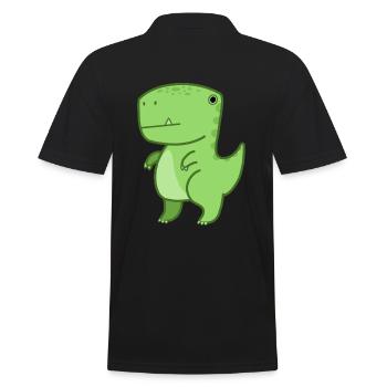 T-Rex - Polo Homme - noir - Dos - Kai (181cm)