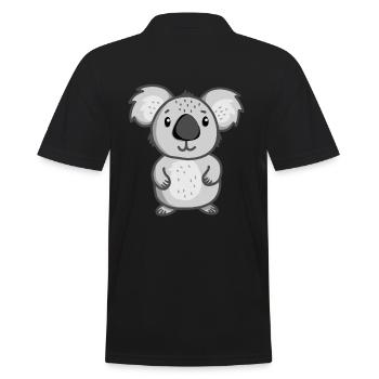 Koala - Polo Homme - noir - Dos - Kai (181cm)