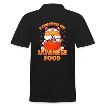 Cuisine japonaise Shiba Inu Ramen Sushi Miso Soupe - Polo Homme - noir - Dos - Kai (181cm)